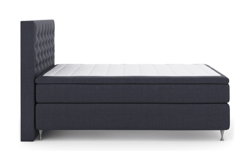 Select No 4 Komplett Sängpaket 140x200 Fast/Medium - Blå/Silver - Möbler - Säng - Komplett sängpaket