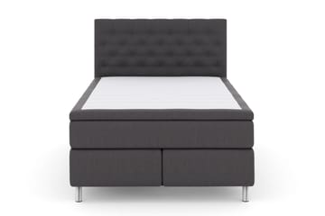 Select No 4 Komplett Sängpaket 140x200 Fast/Medium - Mörkgrå/Metall - Möbler - Säng - Kontinentalsäng