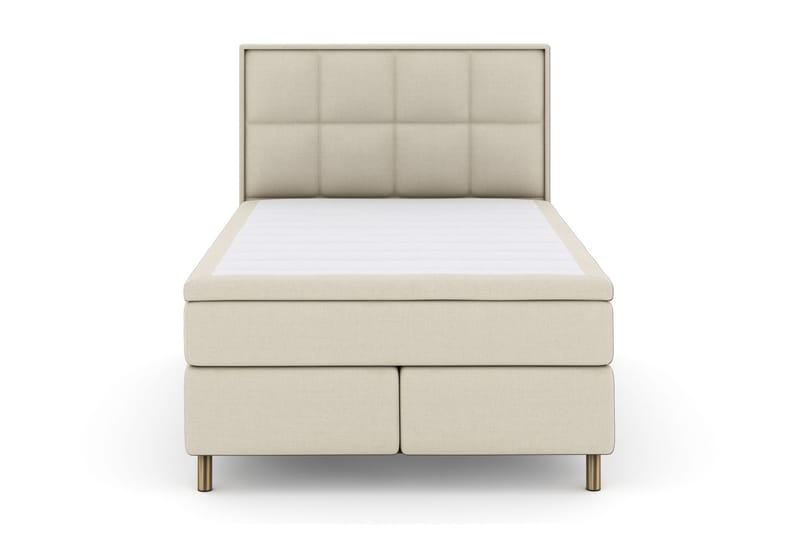 Select No 4 Komplett Sängpaket 140x200 Medium - Beige/Koppar - Möbler - Säng - Komplett sängpaket