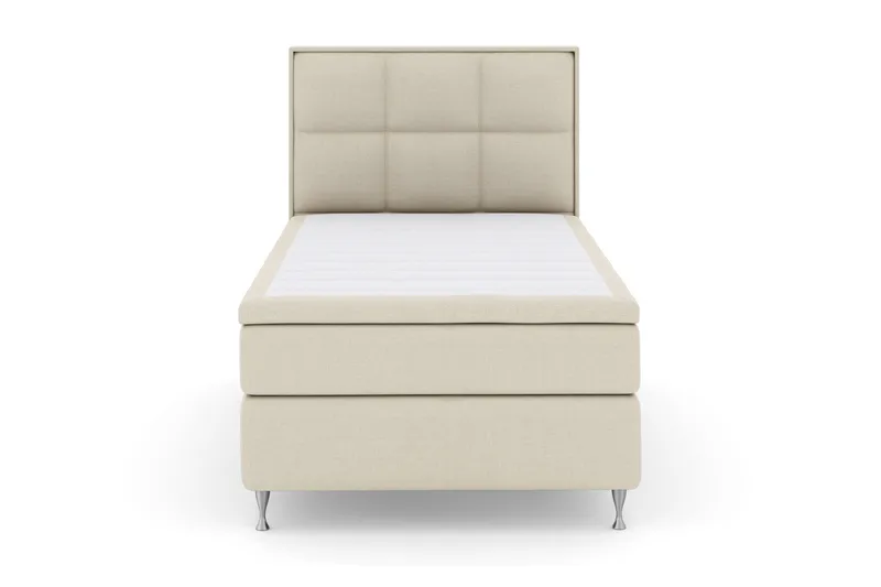 Select No 4 Komplett Sängpaket 160x200 Fast - Beige/Silver - Möbler - Säng - Kontinentalsäng