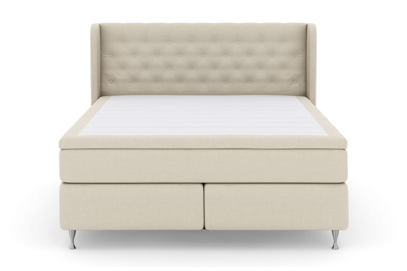 Select No 4 Komplett Sängpaket 160x200 Fast - Beige/Silver - Möbler - Säng - Komplett sängpaket