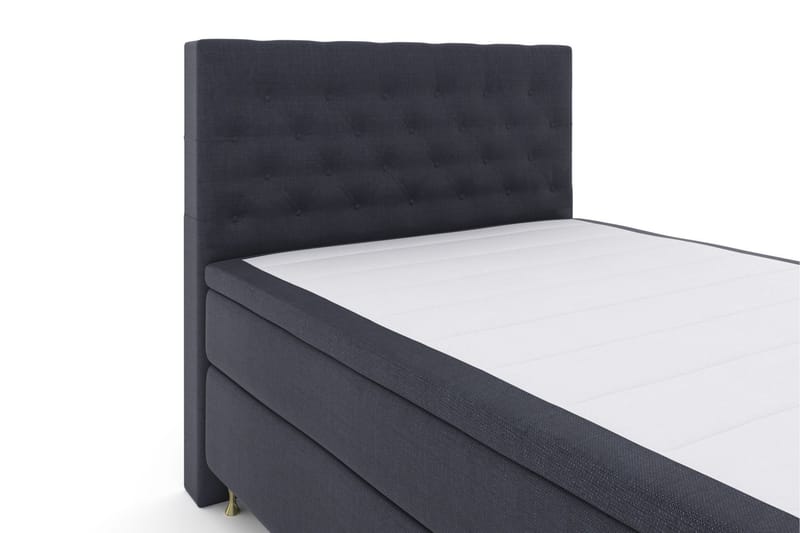Select No 4 Komplett Sängpaket 160x200 Fast - Blå/Guld - Komplett sängpaket - Kontinentalsäng - Dubbelsäng