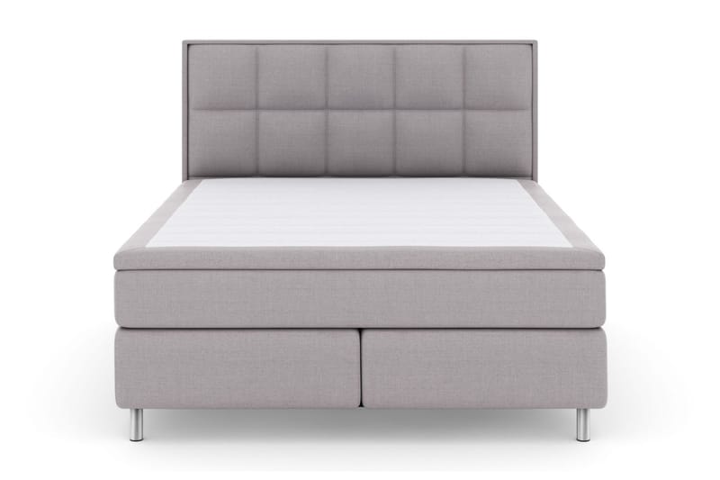 Select No 4 Komplett Sängpaket 160x200 Fast - Ljusgrå/Metall - Möbler - Säng - Kontinentalsäng