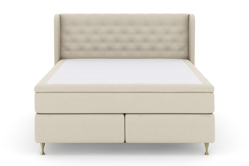 Select No 4 Komplett Sängpaket 180x200 Fast - Beige/Guld - Möbler - Säng - Kontinentalsäng