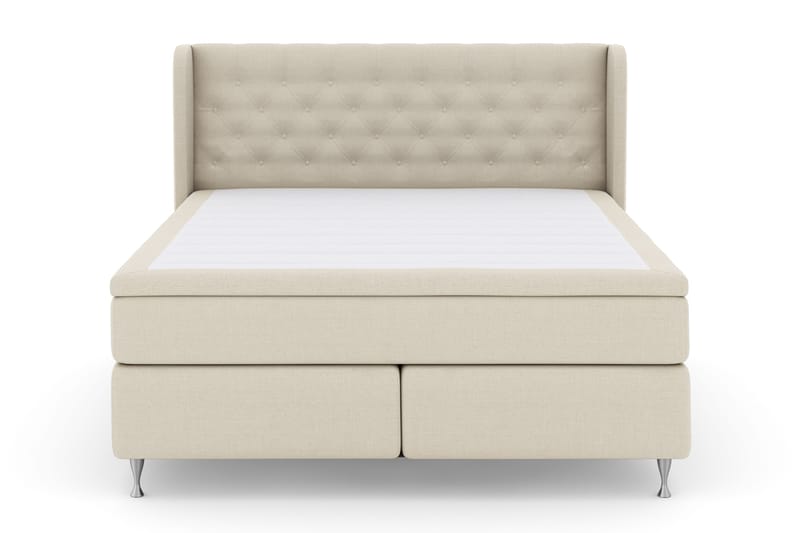 Select No 4 Komplett Sängpaket 180x200 Fast - Beige/Silver - Möbler - Säng - Kontinentalsäng