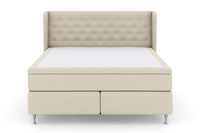 Select No 4 Komplett Sängpaket 180x200 Fast - Beige/Silver - Möbler - Säng - Komplett sängpaket