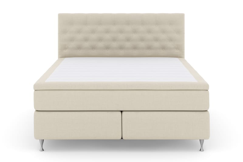 Select No 4 Komplett Sängpaket 180x200 Fast - Beige/Silver - Möbler - Säng - Komplett sängpaket