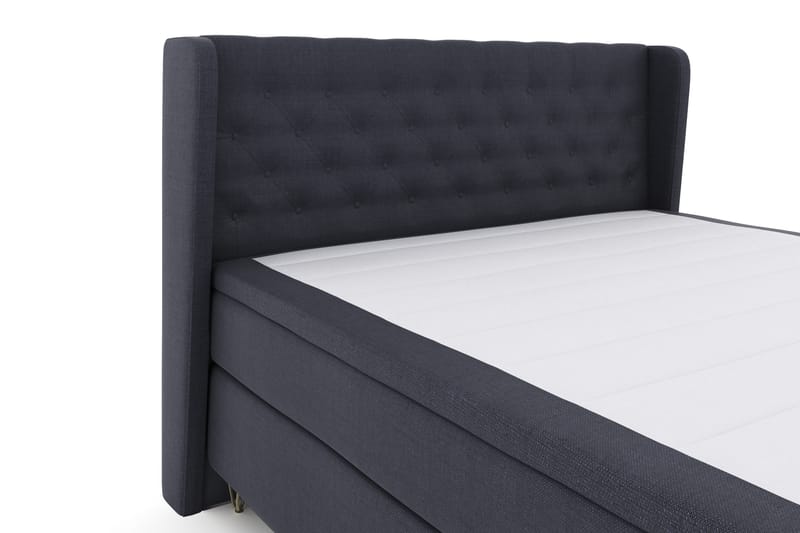 Select No 4 Komplett Sängpaket 180x200 Fast - Blå/Metall V-form - Möbler - Säng - Komplett sängpaket