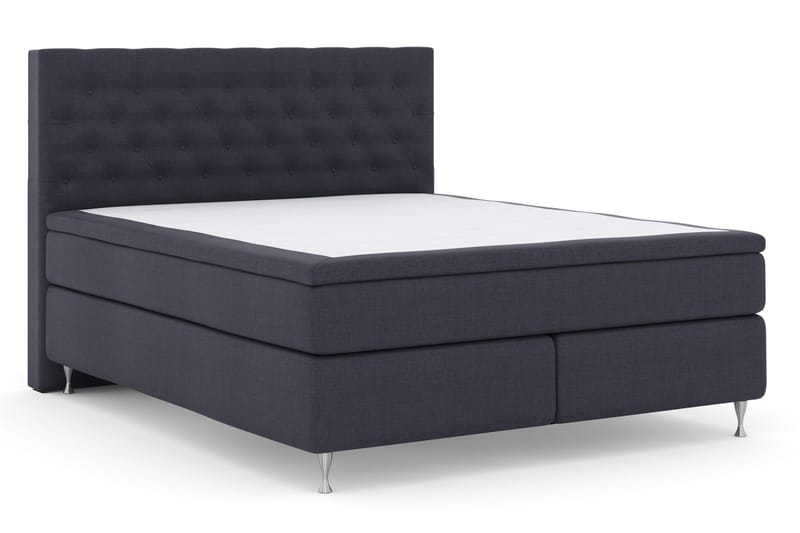 Select No 4 Komplett Sängpaket 180x200 Fast - Blå/Silver - Möbler - Säng - Kontinentalsäng