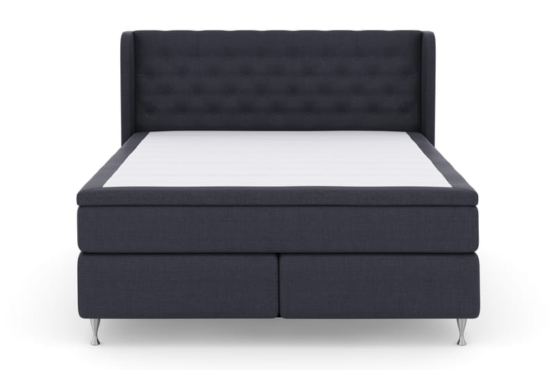 Select No 4 Komplett Sängpaket 180x200 Fast - Blå/Silver - Möbler - Säng - Komplett sängpaket