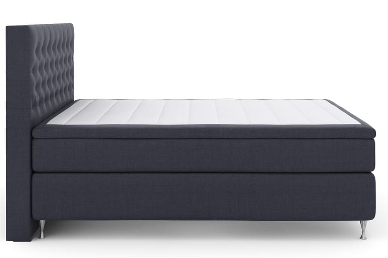 Select No 4 Komplett Sängpaket 180x200 Fast - Blå/Silver - Möbler - Säng - Kontinentalsäng