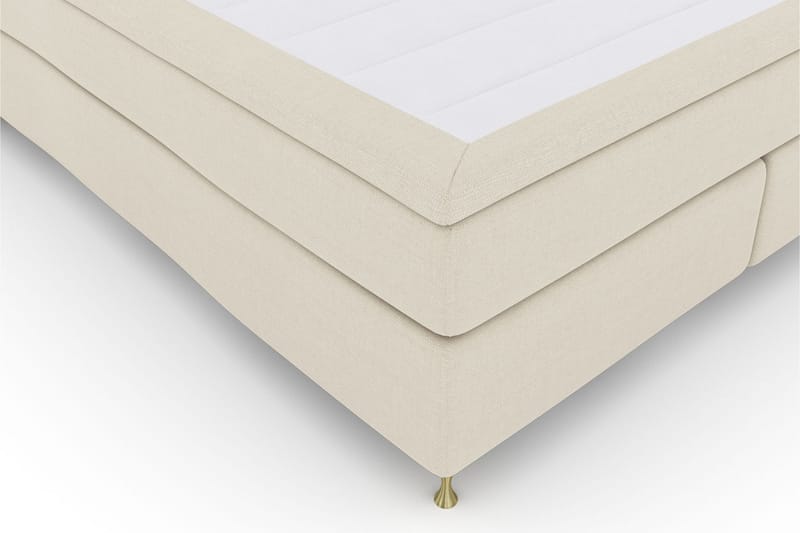 Select No 4 Komplett Sängpaket 180x200 Fast/Medium - Beige/Guld - Komplett sängpaket - Kontinentalsäng - Dubbelsäng