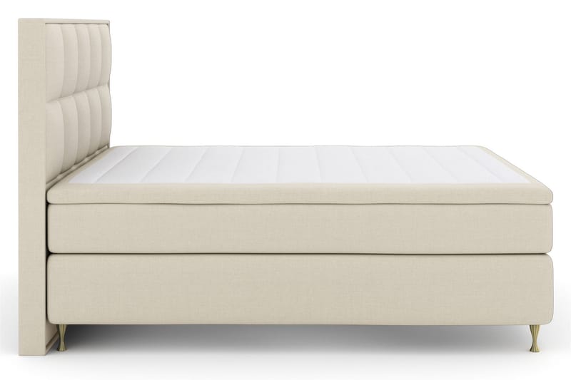 Select No 4 Komplett Sängpaket 180x200 Fast/Medium - Beige/Guld - Komplett sängpaket - Kontinentalsäng - Dubbelsäng