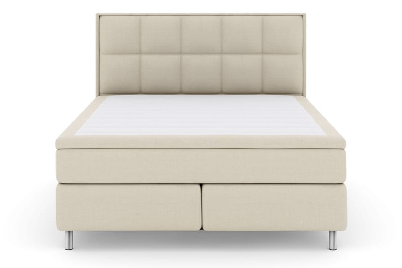 Select No 4 Komplett Sängpaket 180x200 Fast/Medium - Beige/Metall - Komplett sängpaket - Kontinentalsäng - Dubbelsäng