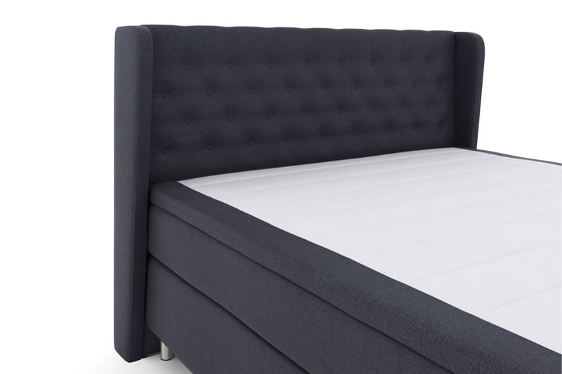 Select No 4 Komplett Sängpaket 180x200 Fast/Medium - Blå/Metall - Komplett sängpaket - Kontinentalsäng - Dubbelsäng