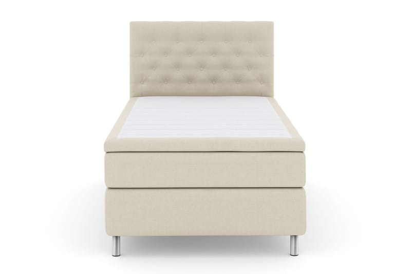 Select No 4 Kontinentalsäng 120x200 Fast - Beige/Metall - Möbler - Säng - Kontinentalsäng