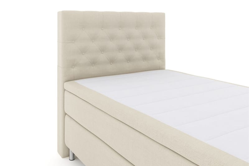 Select No 4 Kontinentalsäng 120x200 Fast - Beige/Metall - Möbler - Säng - Kontinentalsäng