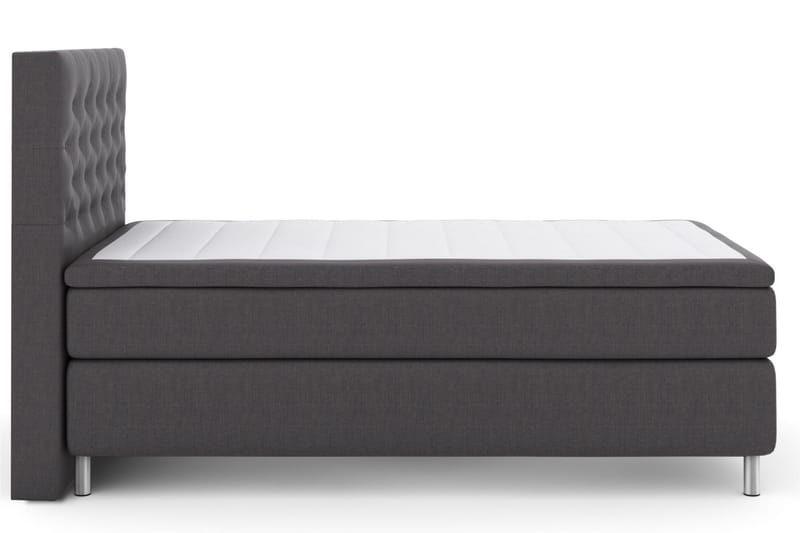 Select No 4 Kontinentalsäng 120x200 Fast - Mörkgrå/Metall - Möbler - Säng - Kontinentalsäng