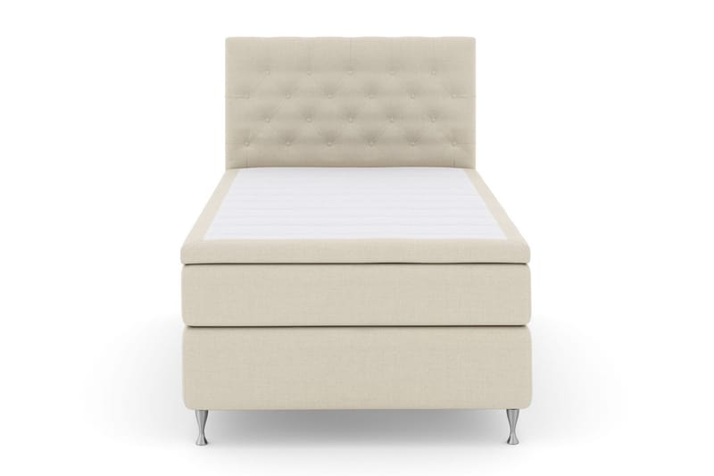 Select No 4 Kontinentalsäng 120x200 Medium, Beige/Silver