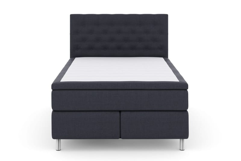 Select No 4 Kontinentalsäng 140x200 Fast - Blå/Metall - Möbler - Säng - Kontinentalsäng