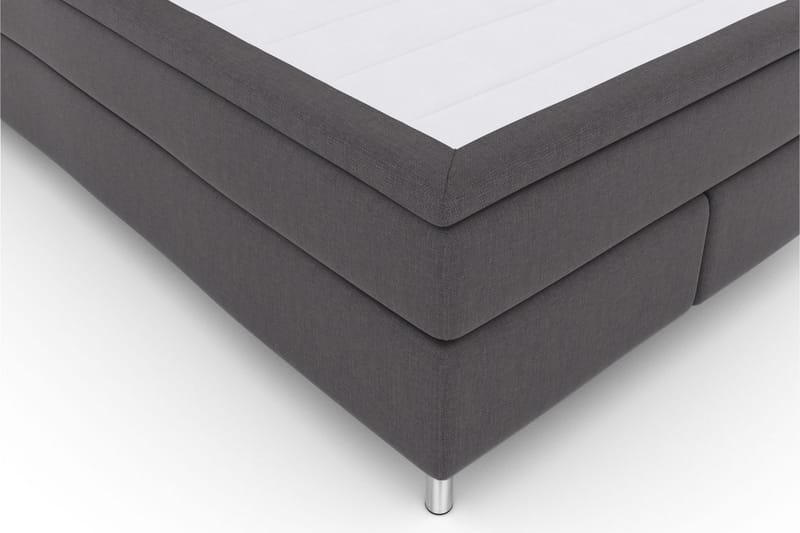Select No 4 Kontinentalsäng 140x200 Fast - Mörkgrå/Metall - Möbler - Säng - Kontinentalsäng