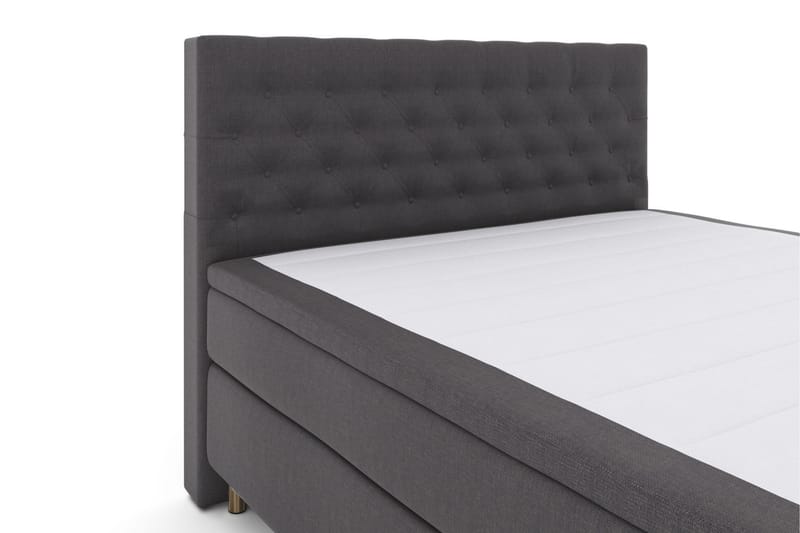 Select No 4 Kontinentalsäng 160x200 Fast - Mörkgrå/Koppar - Möbler - Säng - Kontinentalsäng
