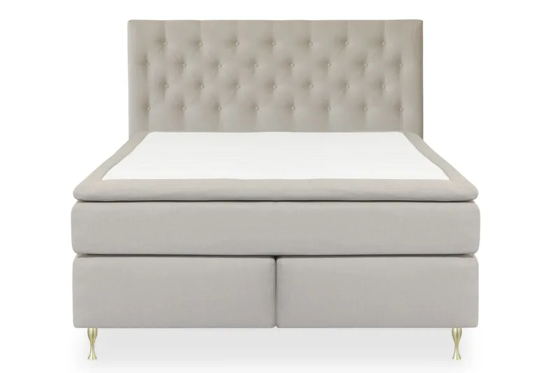 Select No 4 Kontinentalsäng 180x200 Fast - Beige/Guld - Möbler - Säng - Kontinentalsäng