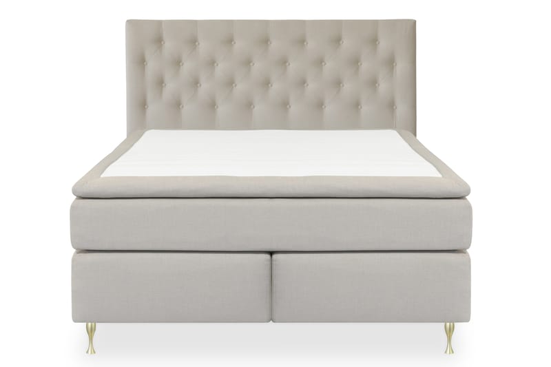 Select No 4 Kontinentalsäng 180x200 Fast - Beige/Guld - Möbler - Säng - Kontinentalsäng