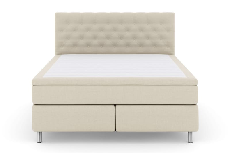 Select No 4 Kontinentalsäng 180x200 Fast - Beige/Metall - Möbler - Säng - Kontinentalsäng