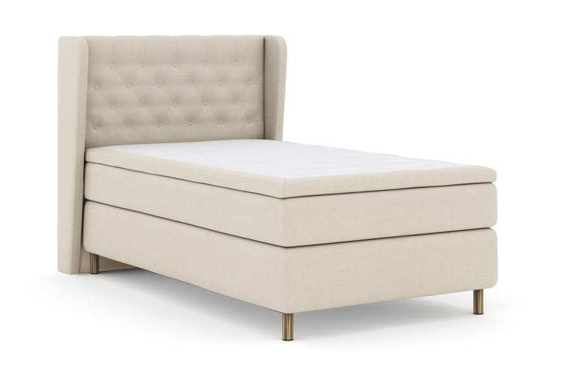 Select No 5 Komplett Sängpaket 120x200 Fast Latex - Beige/Koppar - Möbler - Säng - Komplett sängpaket
