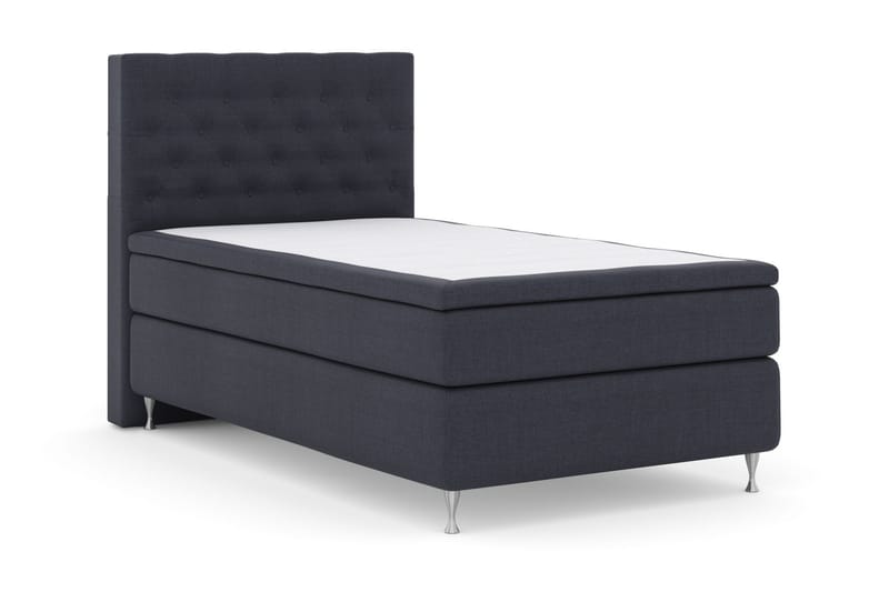 Select No 5 Komplett Sängpaket 120x200 Fast Latex - Blå/Silver - Möbler - Säng - Komplett sängpaket