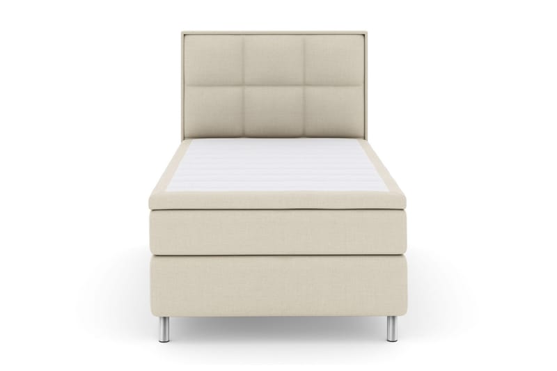 Select No 5 Komplett Sängpaket 120x200 Fast Watergel, Beige/Metall