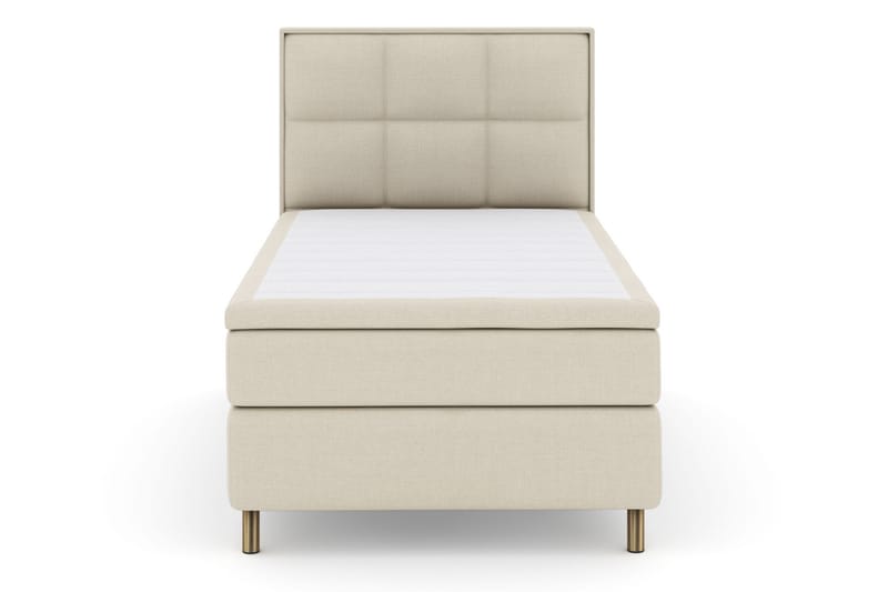 Select No 5 Komplett Sängpaket 120x200 Medium Latex - Beige/Koppar - Komplett sängpaket - Kontinentalsäng