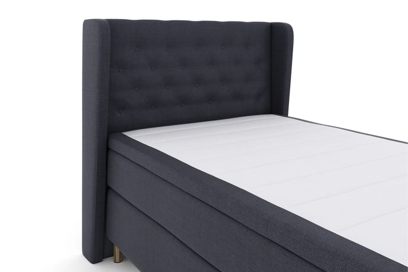 Select No 5 Komplett Sängpaket 120x200 Medium Watergel - Blå/Metall - Möbler - Säng - Kontinentalsäng