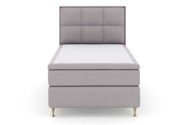 Select No 5 Komplett Sängpaket 120x200 Medium Watergel - Ljusgrå/Guld - Möbler - Säng - Kontinentalsäng