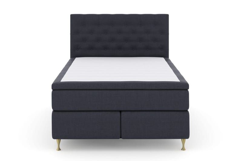 Select No 5 Komplett Sängpaket 140x200 Fast Latex - Blå/Guld - Möbler - Säng - Komplett sängpaket