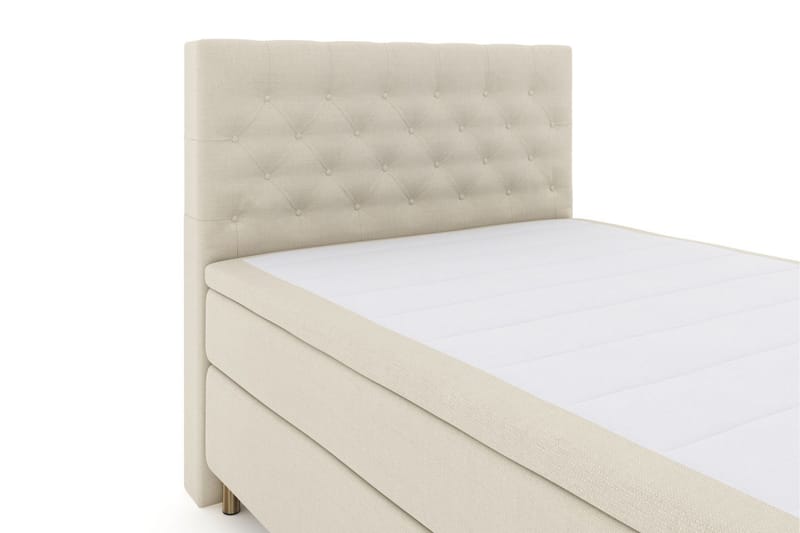 Select No 5 Komplett Sängpaket 140x200 Fast/Medium Latex - Beige/Koppar - Komplett sängpaket - Kontinentalsäng - Dubbelsäng