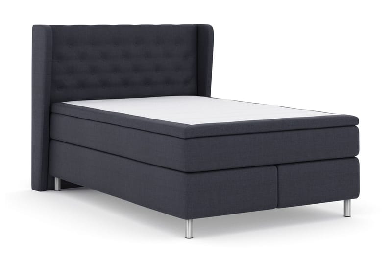 Select No 5 Komplett Sängpaket 140x200 Fast/Medium Latex - Blå/Koppar - Möbler - Säng - Kontinentalsäng