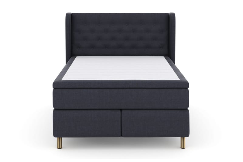 Select No 5 Komplett Sängpaket 140x200 Fast/Medium Latex - Blå/Koppar - Möbler - Säng - Komplett sängpaket