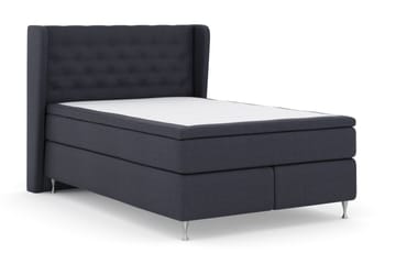 Select No 5 Komplett Sängpaket 140x200 Fast/Medium Latex - Blå/Silver - Möbler - Säng - Kontinentalsäng