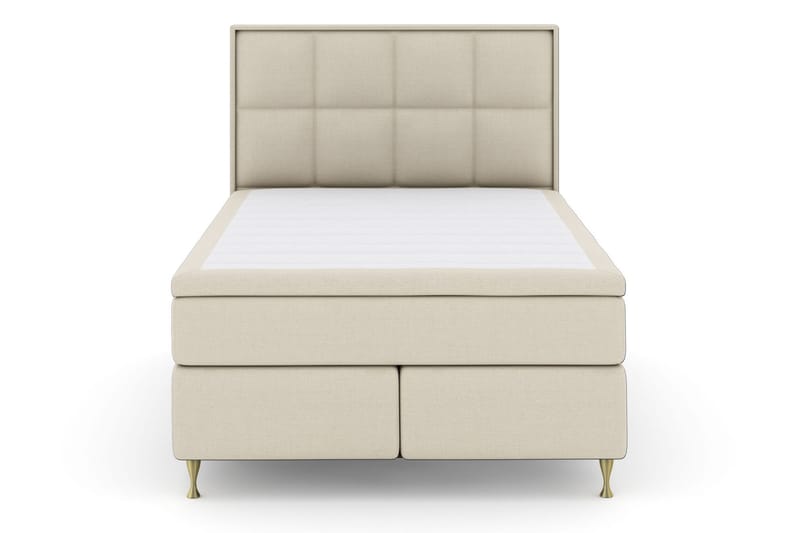 Select No 5 Komplett Sängpaket 140x200 Fast/Medium Watergel - Beige/Guld - Möbler - Säng - Komplett sängpaket
