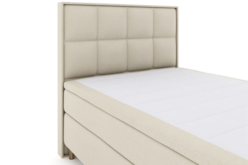 Select No 5 Komplett Sängpaket 140x200 Fast/Medium Watergel - Beige/Koppar - Komplett sängpaket - Kontinentalsäng - Dubbelsäng