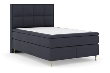 Select No 5 Komplett Sängpaket 140x200 Fast/Medium Watergel - Blå/Guld - Möbler - Säng - Kontinentalsäng