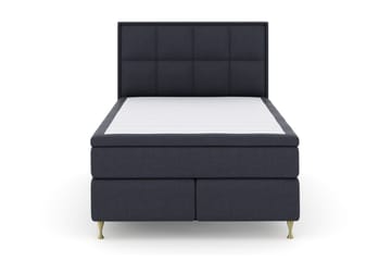 Select No 5 Komplett Sängpaket 140x200 Fast/Medium Watergel - Blå/Guld - Möbler - Säng - Kontinentalsäng