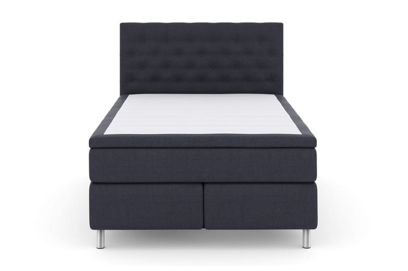 Select No 5 Komplett Sängpaket 140x200 Fast/Medium Watergel, Blå/Metall