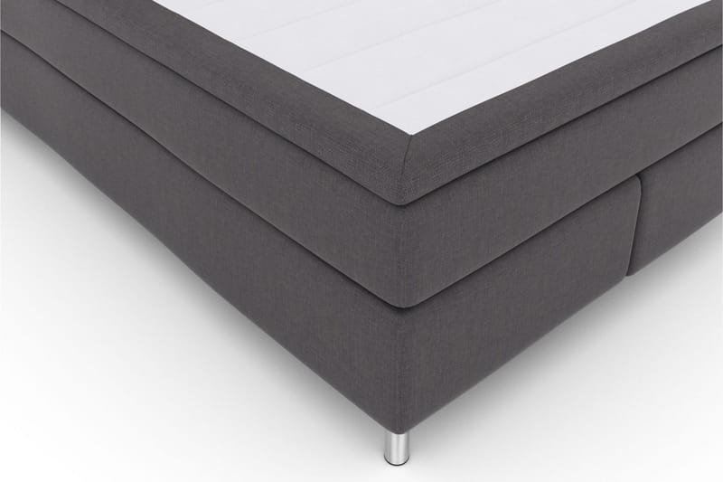 Select No 5 Komplett Sängpaket 140x200 Fast/Medium Watergel - Mörkgrå/Metall - Möbler - Säng - Kontinentalsäng