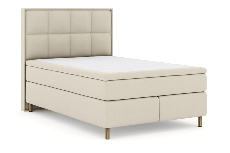 Select No 5 Komplett Sängpaket 140x200 Medium Watergel - Beige/Koppar - Möbler - Säng - Komplett sängpaket