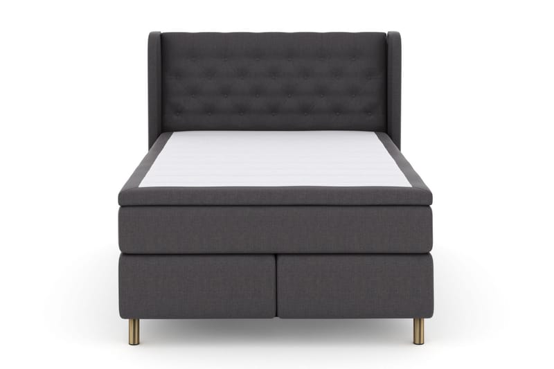 Select No 5 Komplett Sängpaket 140x200 Medium Watergel - Mörkgrå/Koppar - Möbler - Säng - Komplett sängpaket