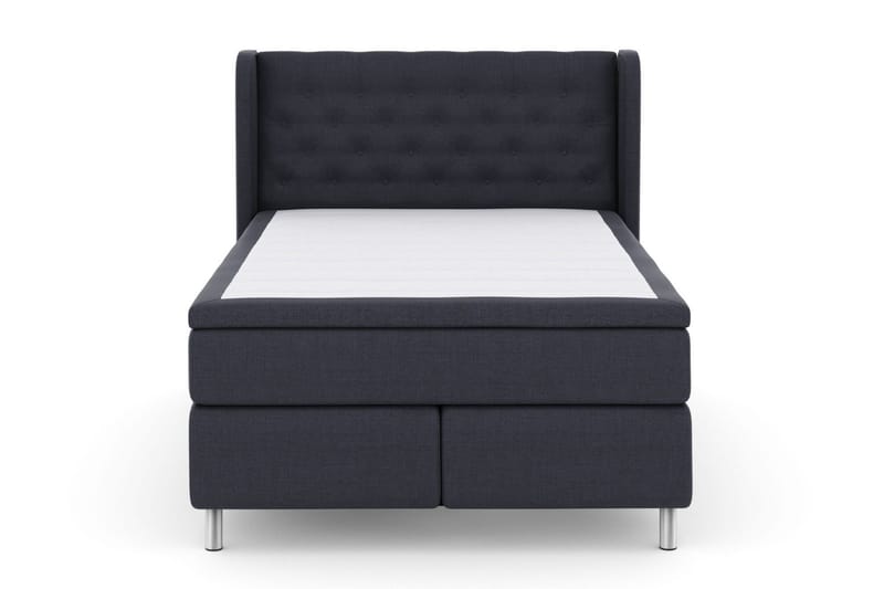 Select No 5 Komplett Sängpaket 160x200 Fast Latex - Blå/Metall - Möbler - Säng - Kontinentalsäng