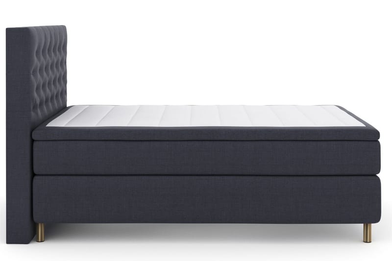 Select No 5 Komplett Sängpaket 160x200 Fast Watergel - Blå/Metall - Möbler - Säng - Komplett sängpaket